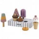 Viga Toys Mediniai spalvoti ledai 5 vnt. su stovu Viga PolarB Viga Toys Mediniai spalvoti ledai 5 vnt. su stovu Viga PolarB
