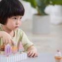 Viga Toys Wooden colored ice cream 5 pcs. with stand Viga PolarB Viga Toys Wooden colored ice cream 5 pcs. with stand Viga PolarB