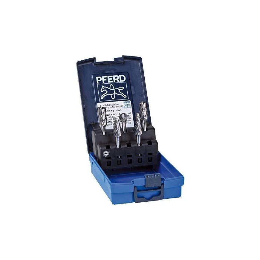 HM frezų rinkinys PFERD 1612 ALU, 5vnt. – 7