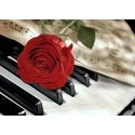 Beldizart Rose Music 38*27 cm WD053 Beldizart Rose Music 38*27 cm WD053