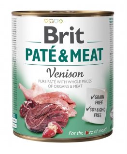 BRIT Paté & Meat ar brieža gaļu - 800g