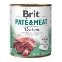 BRIT Paté & Meat ar brieža gaļu - 800g BRIT Paté & Meat ar brieža gaļu - 800g