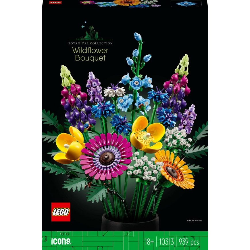NEW! LEGO Icons Wildflower Bouquet 10313