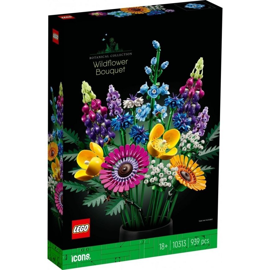 NEW! LEGO Icons Wildflower Bouquet 10313 – 11