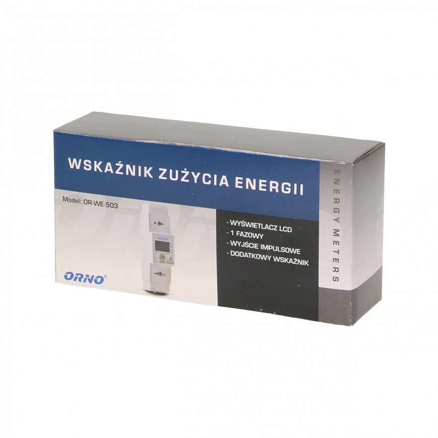ORNO OR-WE-503 elektros skaitiklis Elektroninis Balta – 2