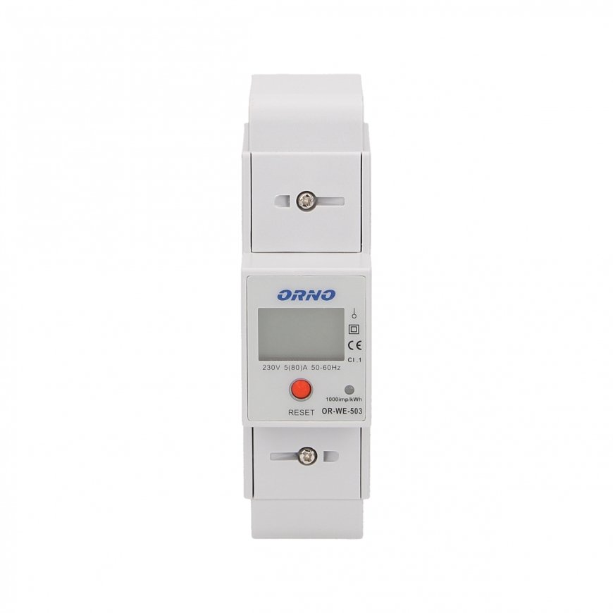 ORNO OR-WE-503 sähkömittari Elektroninen Valkoinen – 3