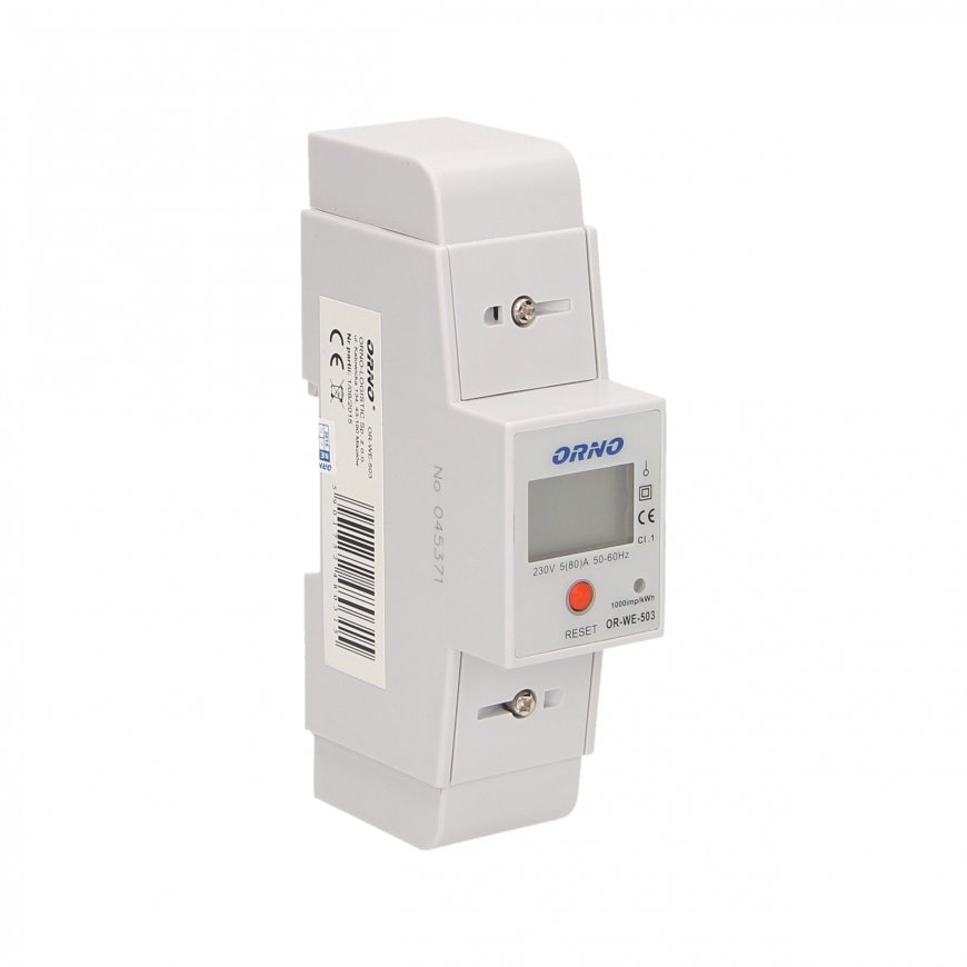 ORNO OR-WE-503 electric meter Electronic White – 4
