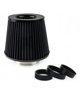 Amio Conical black air filter + 3 adapters