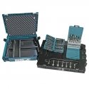 Makita twist bits and drills set 62 pcs. B-53908 MAKPAC in suitcase Makita twist bits and drills set 62 pcs. B-53908 MAKPAC in suitcase