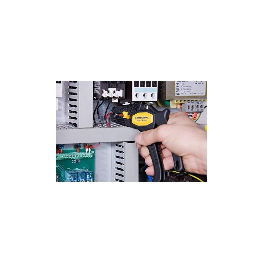 Jokari Ergonomiškos automatinės 0,2–6 mm2 kabelių nuplėšimo replės (JO20050) – 6