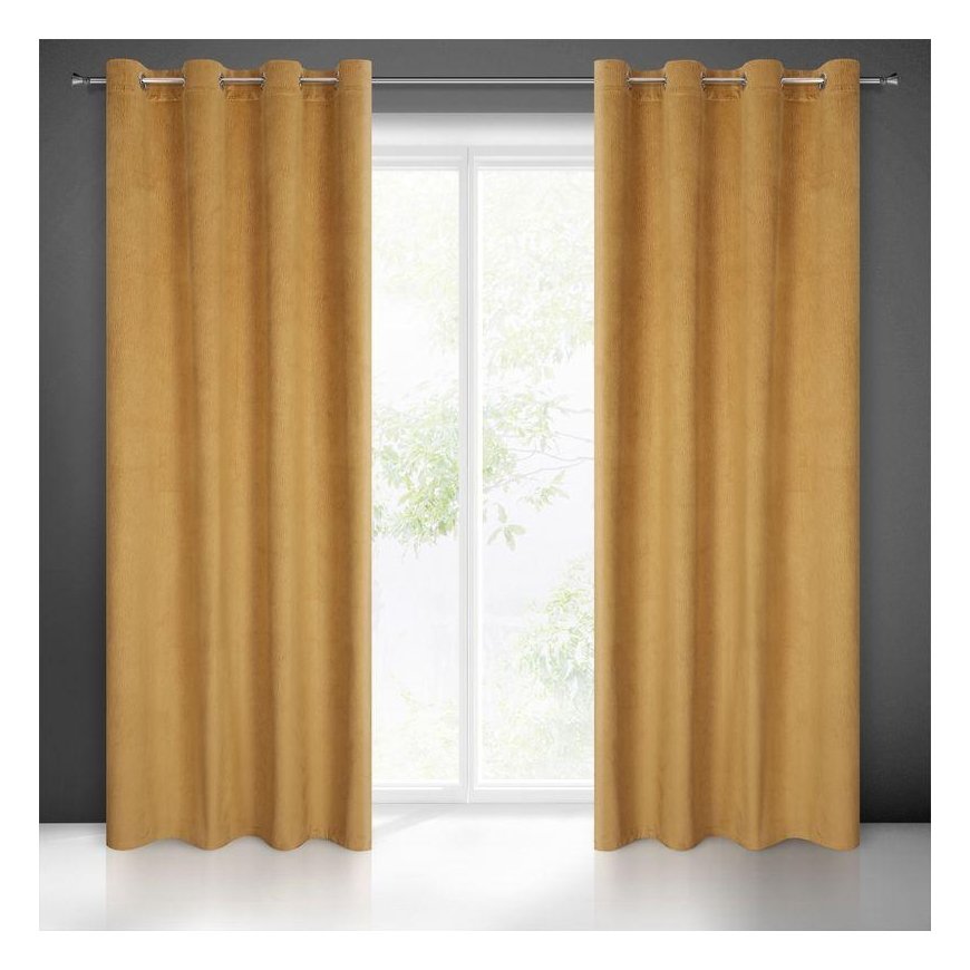 Eurofirany ZAS / LILI / GOLD 140X250 TRANS – 2