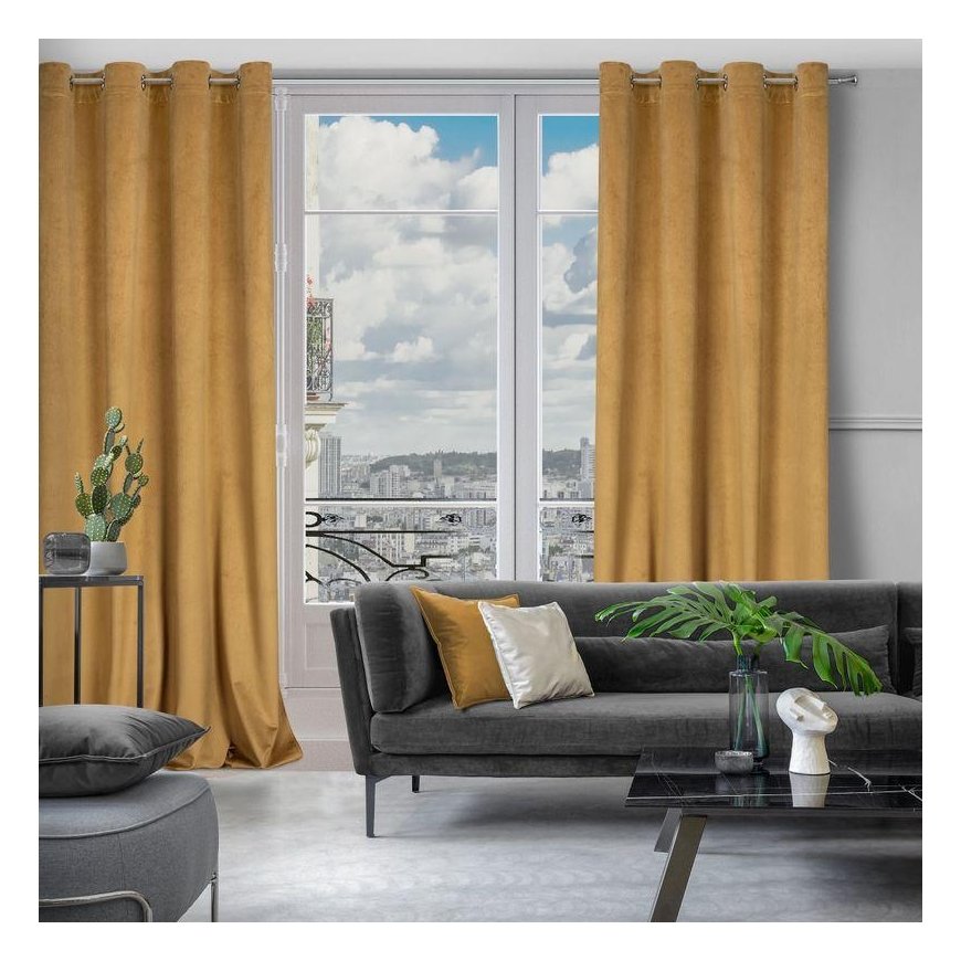 Eurofirany ZAS / LILI / GOLD 140X250 TRANS – 13