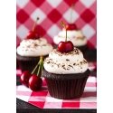 Beldizart Cherry cupcake 27*38 cm WD043 Beldizart Cherry cupcake 27*38 cm WD043