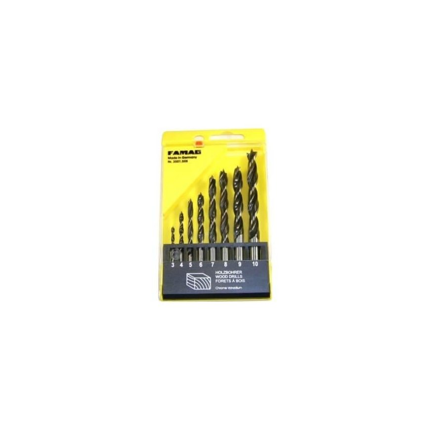8-piece wood drill set FAMAG – 3