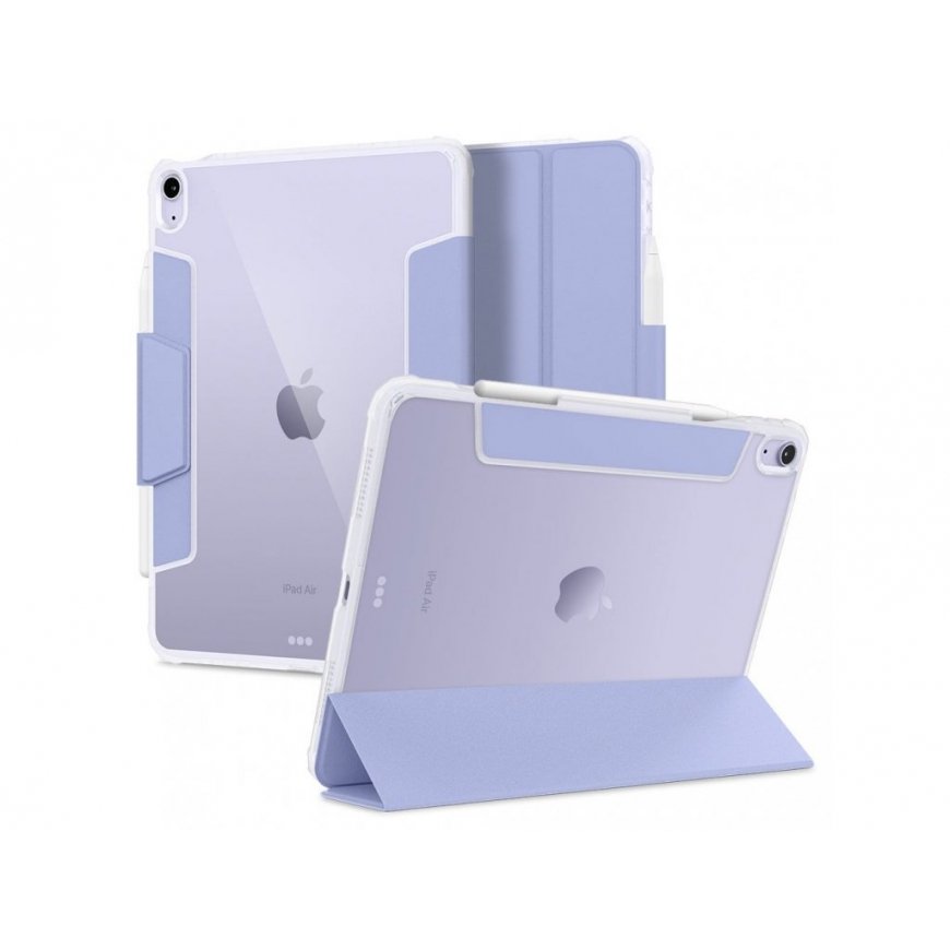 Spigen planšetinio kompiuterio dėklas SPIGEN ULTRA HYBRID PRO IPAD AIR 4 2020 / 5 2022 LAVENDER