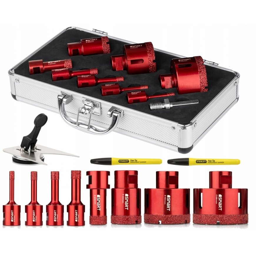 SMART365 deimantų angų grąžtas į 6 –68 mm aukštį, m14 9 mm. – 2