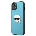 Karl Lagerfeld KLHCP13SPKMB iPhone 13 mini 5.4" blue/blue hard case Oda Ikonik Karl&39s Head Metal Karl Lagerfeld KLHCP13SPKMB iPhone 13 mini 5.4" blue/blue hard case Oda Ikonik Karl&39s Head Metal