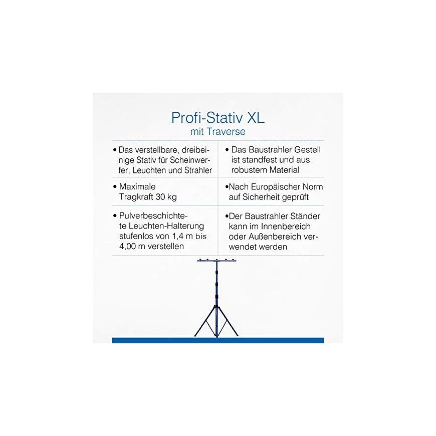 Professional tripod stand AS-SCHWABE 1.4 - 4.0m – 7