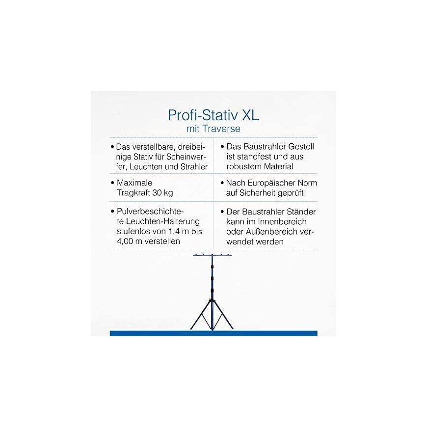 Professional tripod stand AS-SCHWABE 1.4 - 4.0m – 12