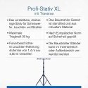 Profesionalus trikojis stovas AS-SCHWABE 1,4 - 4,0m Profesionalus trikojis stovas AS-SCHWABE 1,4 - 4,0m