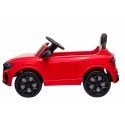 Lean Cars Vienvietis elektromobilis vaikams Audi RS Q8, raudonas
