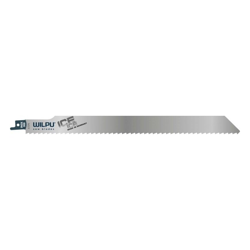 Linear saw blade for ice, bones WILPU Inox 300x1.25mm