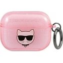 Karl Lagerfeld Protective case KLA3UCHGP Glitter Choupette AirPods 3 pink Karl Lagerfeld Protective case KLA3UCHGP Glitter Choupette AirPods 3 pink