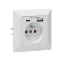 Orno One socket 2P + Z, USB-A + USB-C, output 5VDC, max. 2.8A Orno One socket 2P + Z, USB-A + USB-C, output 5VDC, max. 2.8A