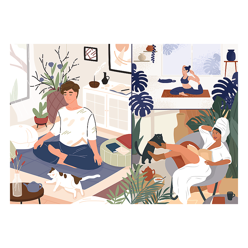 Trefl Puzzle 1000 pcs. - Yoga – 2
