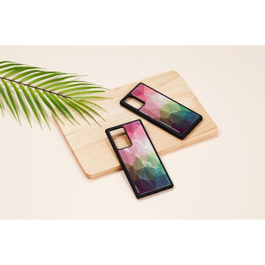 iKins case for Samsung Galaxy Note 20 Ultra water flower juodas – 4