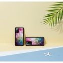 iKins case for Samsung Galaxy Note 20 Ultra water flower black iKins case for Samsung Galaxy Note 20 Ultra water flower black