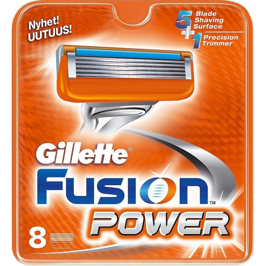 Gillette Fusion Power skustuvo galvutės, 8vnt. – 4