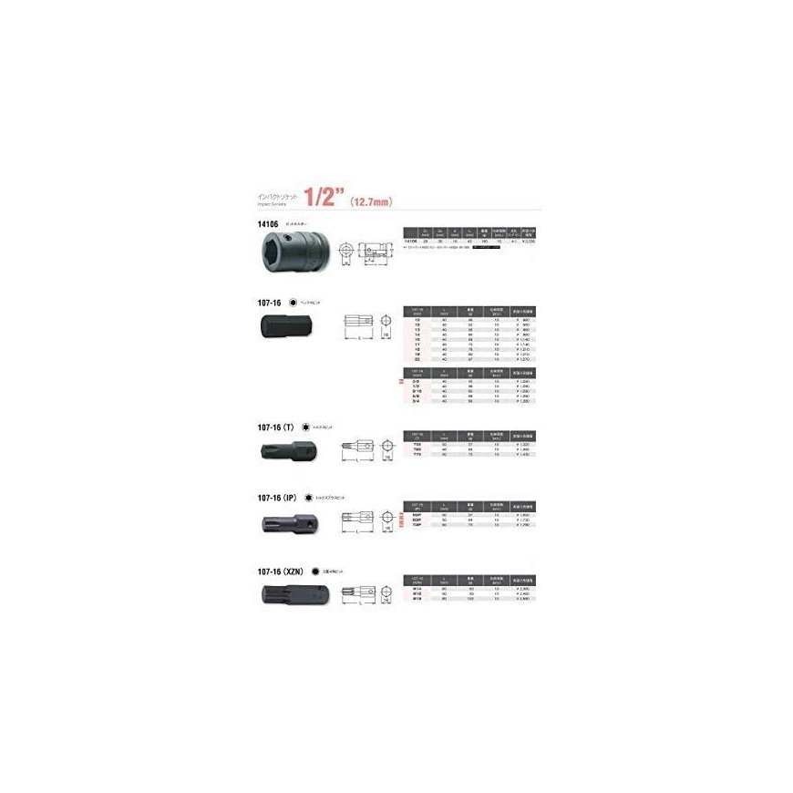 1/2" 16 mm bit holder KOKEN – 4