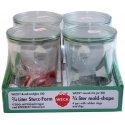 WECK Sturzglas 0,75l 4er Pack WECK Sturzglas 0,75l 4er Pack