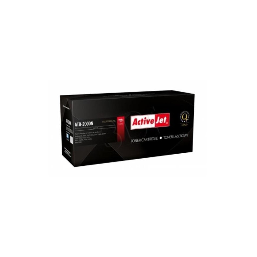 Activejet ATB-2000N Black Ink Compatible TN-2000