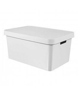 Curver Infinity 45L baltas indas su dangteliu