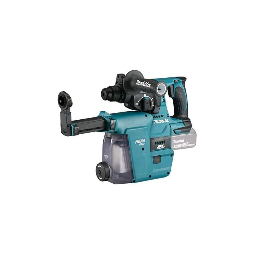 Makita DHR242ZJW*Available in April Cordless perforator, 18 V, SDS-PLUS, 2.0J LED, VACUUM, Without b – 4