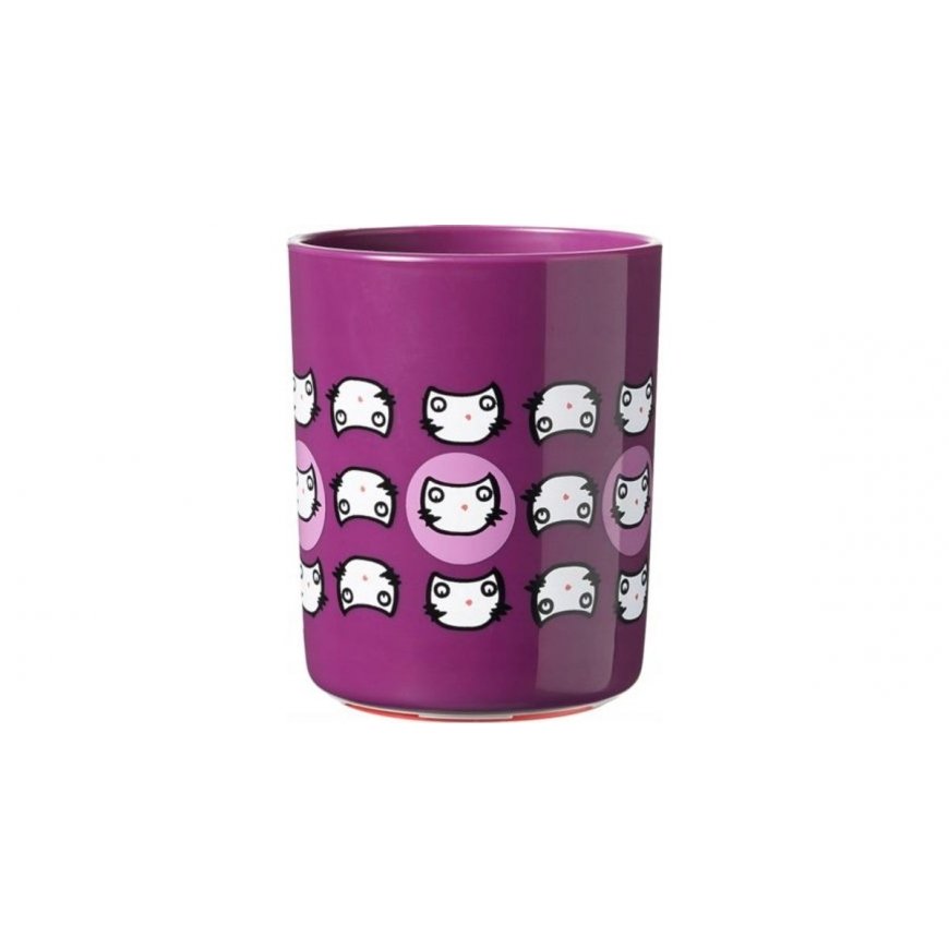 Tommee Tippee Puodelis Super taurė 190 ml 6M + violetinė (44720111) – 3