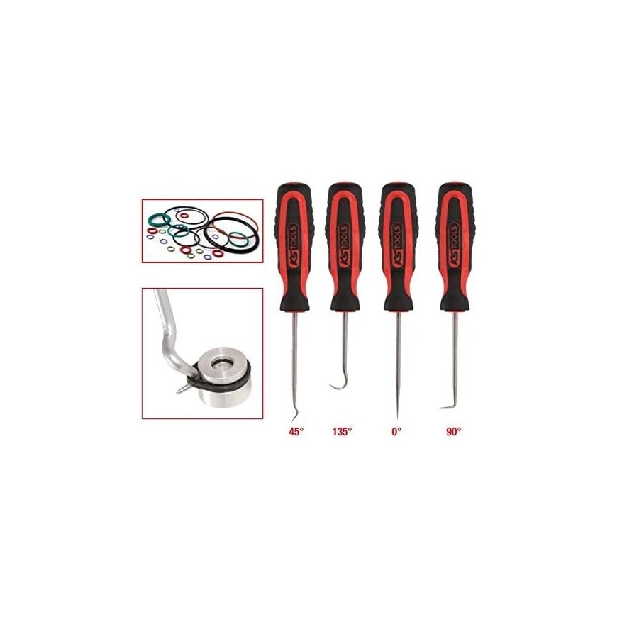 Įrankių su kabliais rinkinys KS TOOLS – 8