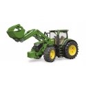 BRUDER tractor John Deere 7R 350 with front loader, 03151