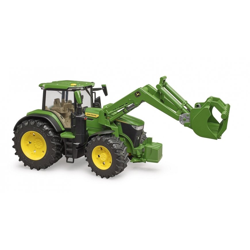 BRUDER tractor John Deere 7R 350 with front loader, 03151 – 3