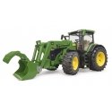 BRUDER tractor John Deere 7R 350 with front loader, 03151