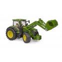 BRUDER tractor John Deere 7R 350 with front loader, 03151