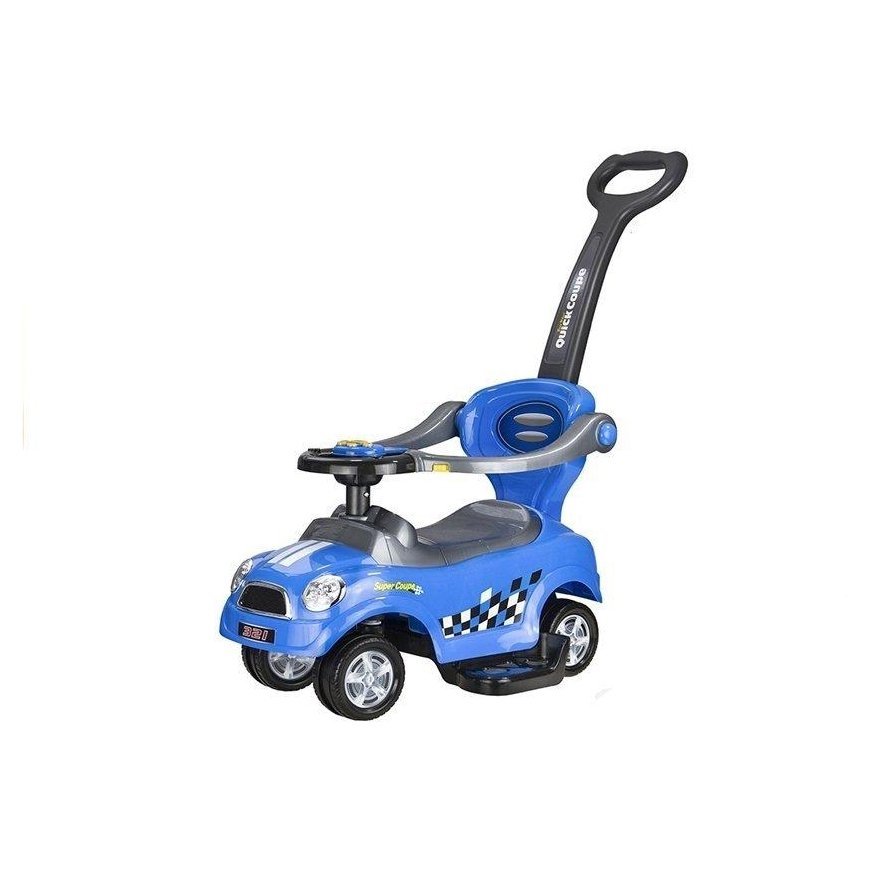 Lean Cars Toddler Pusher Coupe - Blue – 3