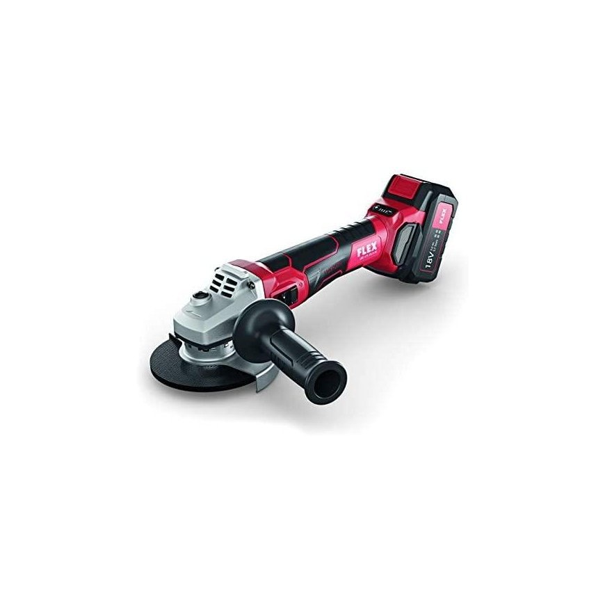 Akumuliatorinis kampinis šlifuoklis FLEX LBE 125 18.0-EC/5.0 Set – 2
