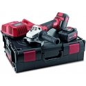 Cordless angle grinder FLEX LBE 125 18.0-EC/5.0 Set