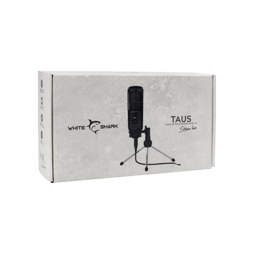Condenser microphone White Shark Taus, 14mm – 5