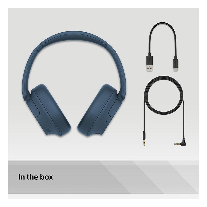 Sony WH-CH720NL wireless headphones, Blue – 4