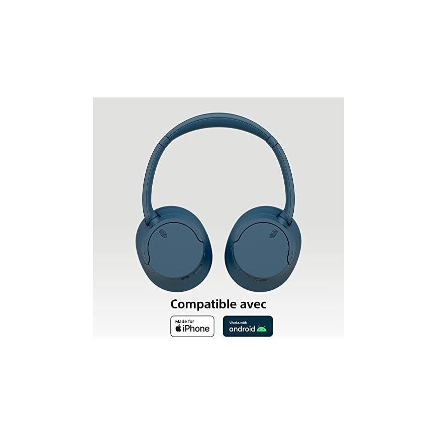 Sony WH-CH720NL wireless headphones, Blue – 11