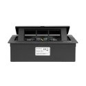 Orno NOEN Furniture cassette recessed into table top with integrated PVC frame for modular sockets 3 Orno NOEN Furniture cassette recessed into table top with integrated PVC frame for modular sockets 3